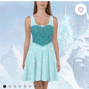Adult Medium Elsa costume dress